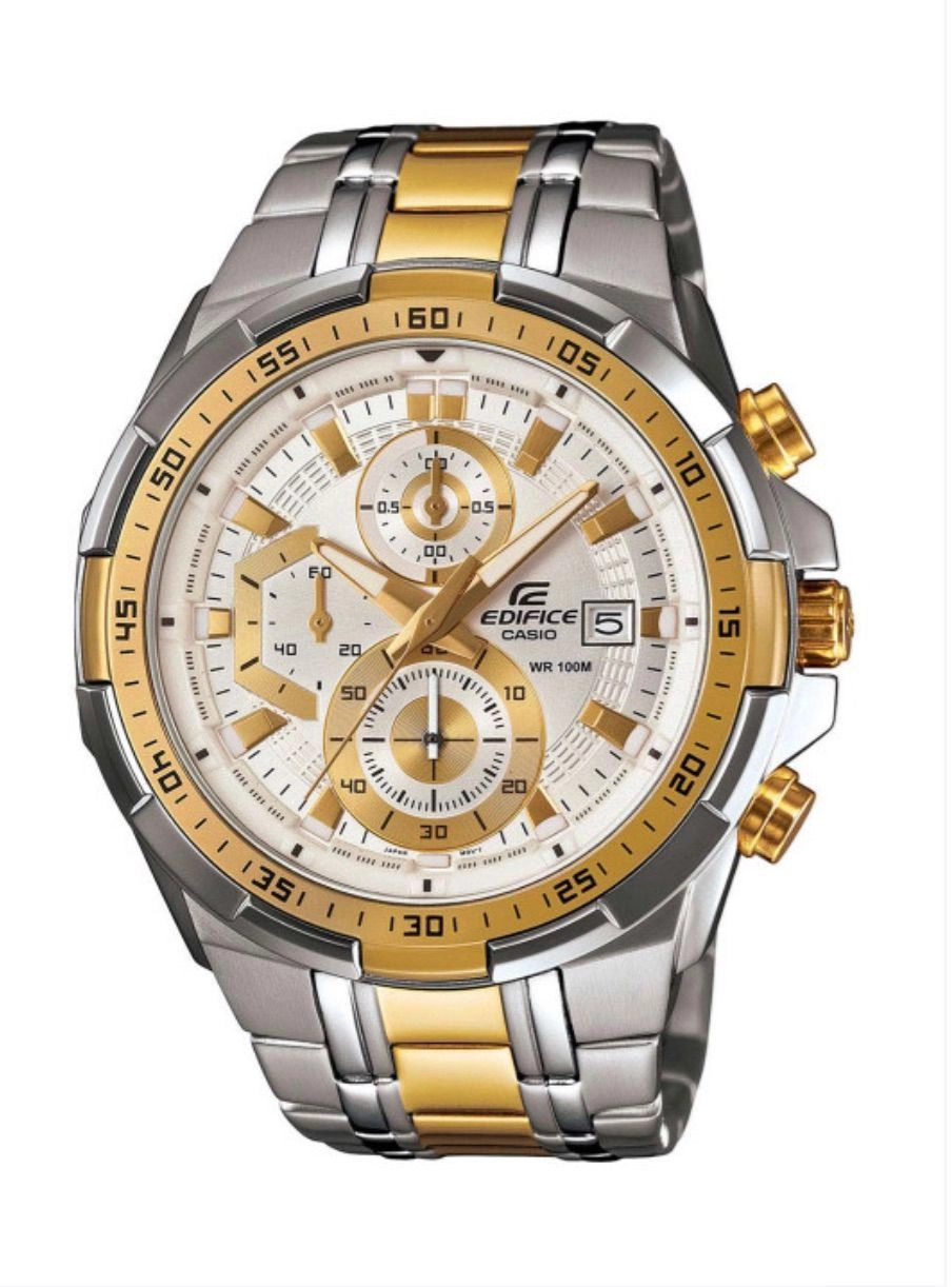 Edifice EFR-539SG White Gold 1