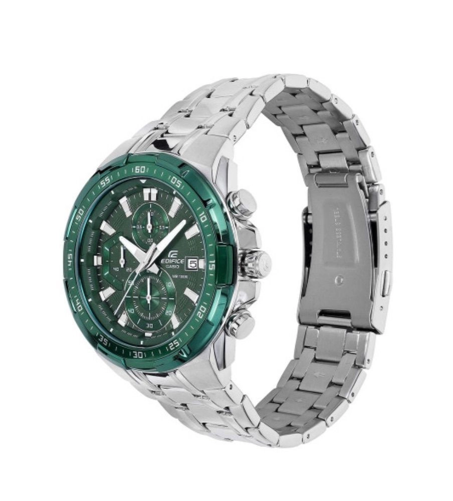 Edifice EFR-539DE Green Analogue Stainless Steel 3