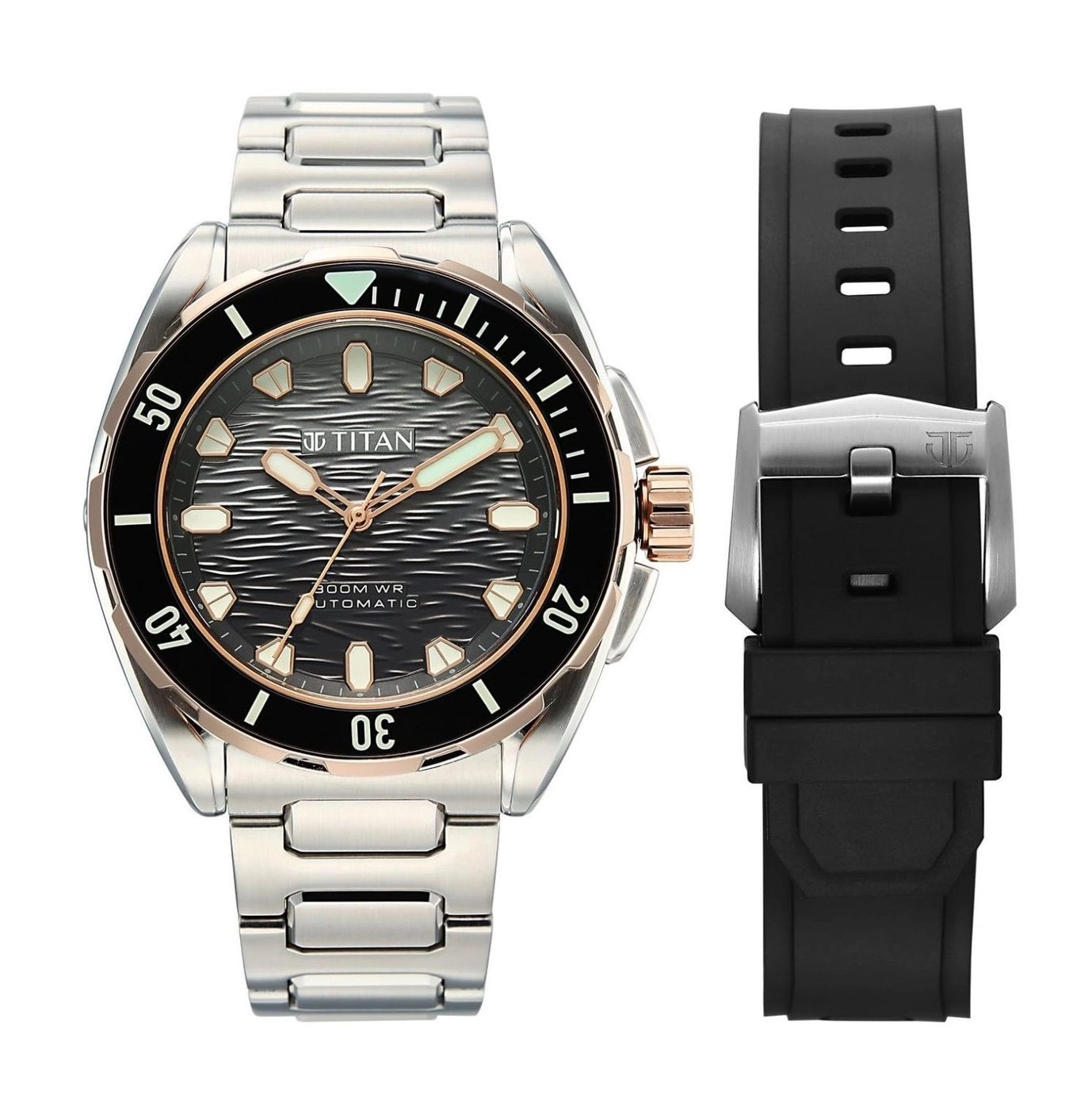 Titan Zero Hour Diver's 300m Automatic Analog 4