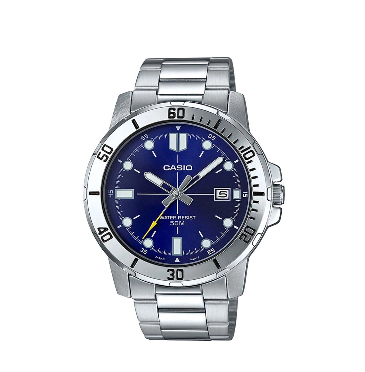 Casio Enticer 22mm Analog Blue Dial 1