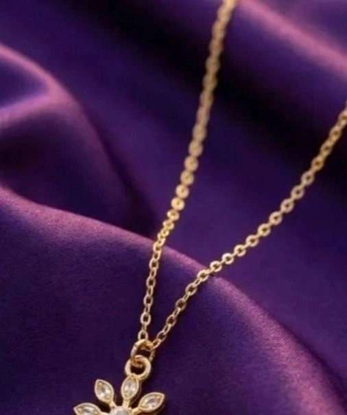 shimmering beutifull pack of 8 fancy necklaces forr girls and women 4