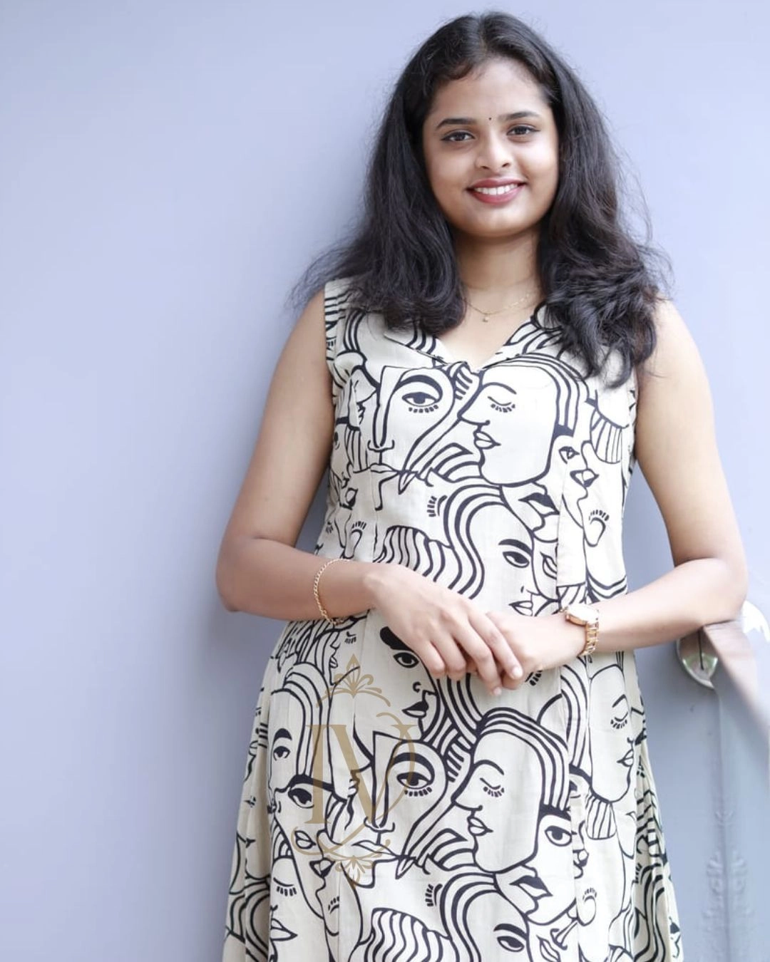 Face Print Kurthi 4