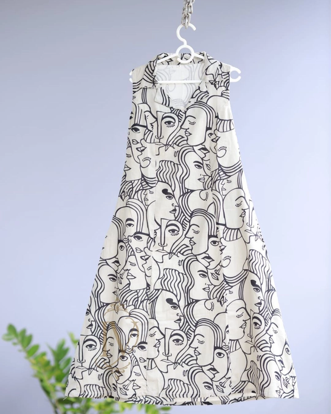 Face Print Kurthi 5