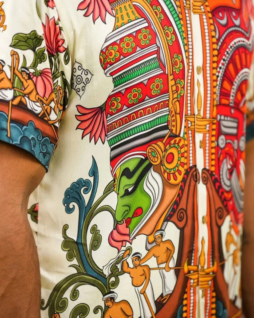 Kerala Mural Heritage Shirt 2