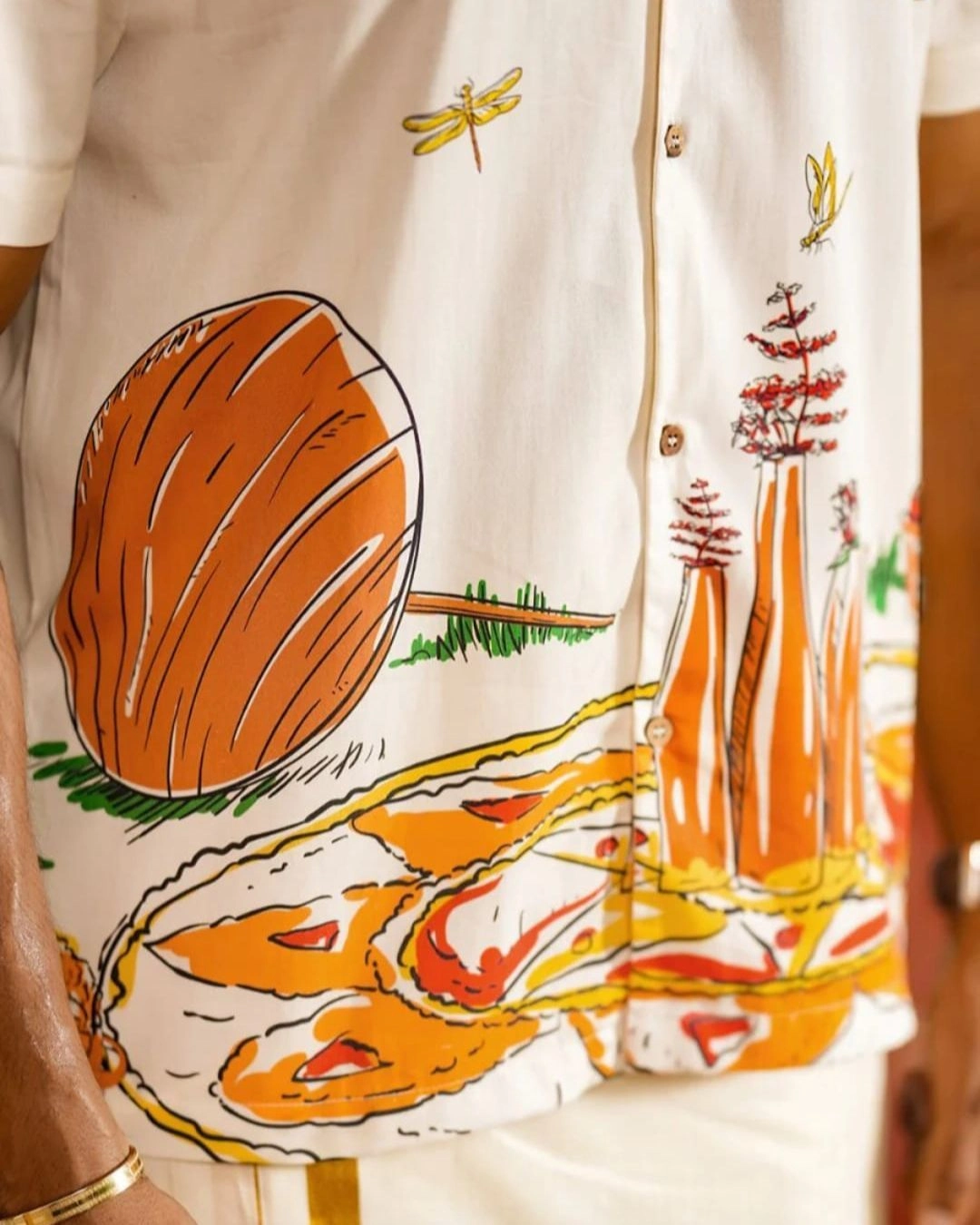 Pookkalam & Onathumbi Festive Shirt 2