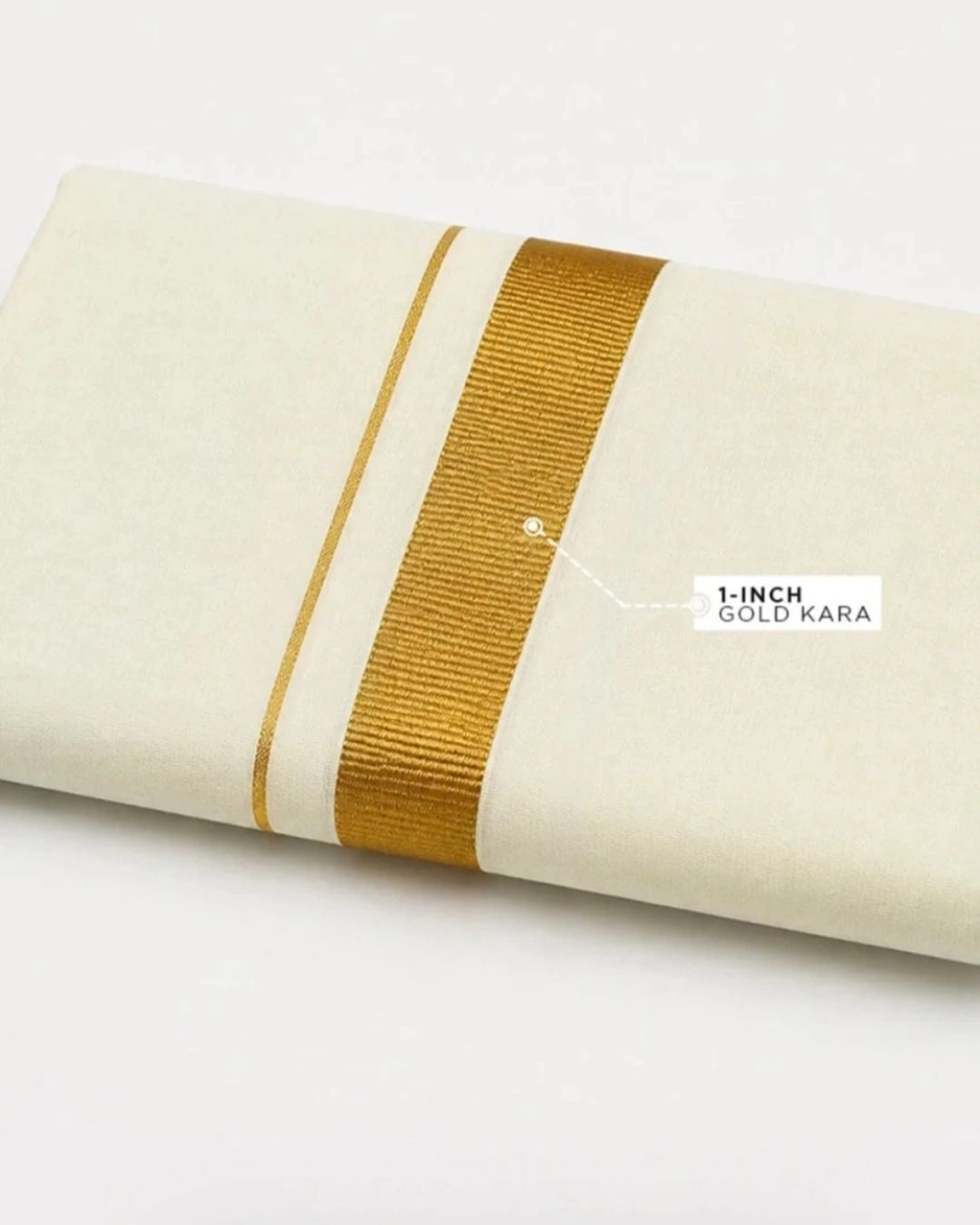 Double Mundu Timeless Onam Elegance 1