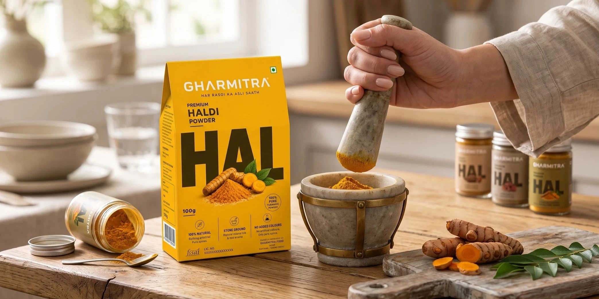 Pure Haldi. Pure Health.