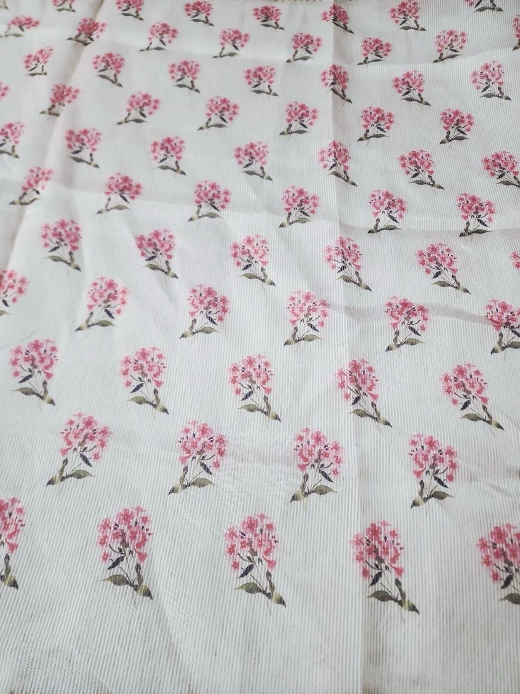 Elegant Floral Print Soft Tissue Silk Saree with Designer Blouse & Tassels 4