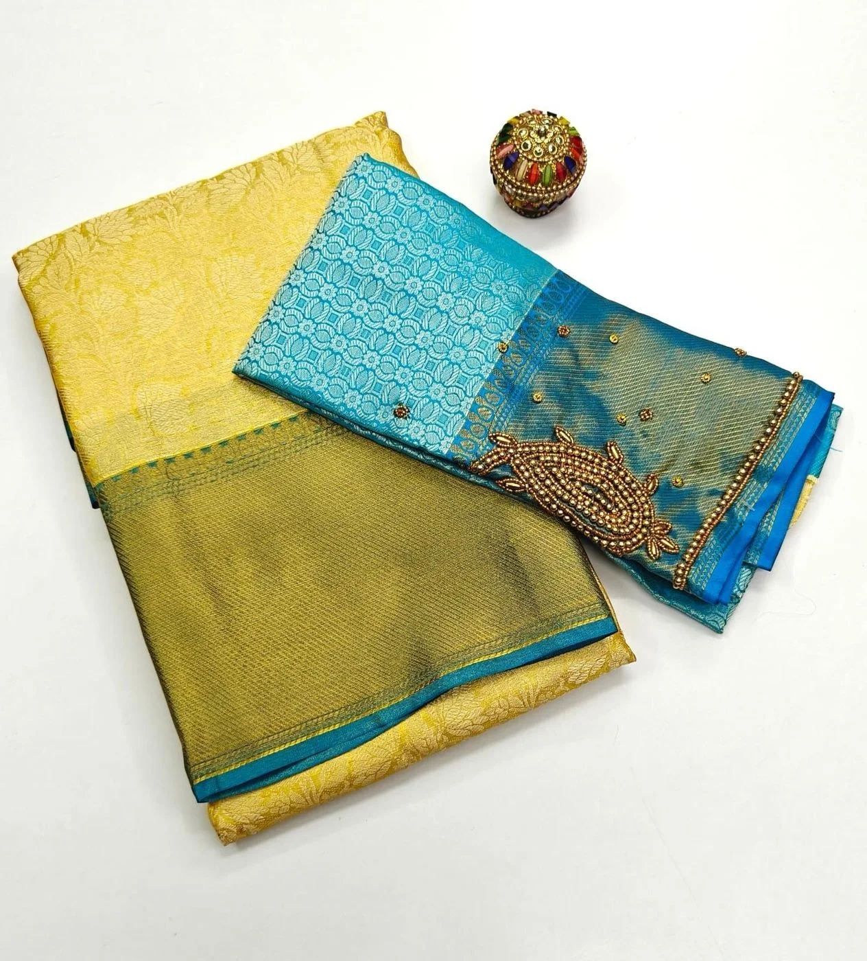 Nita Ambani Style Designer Saree 1