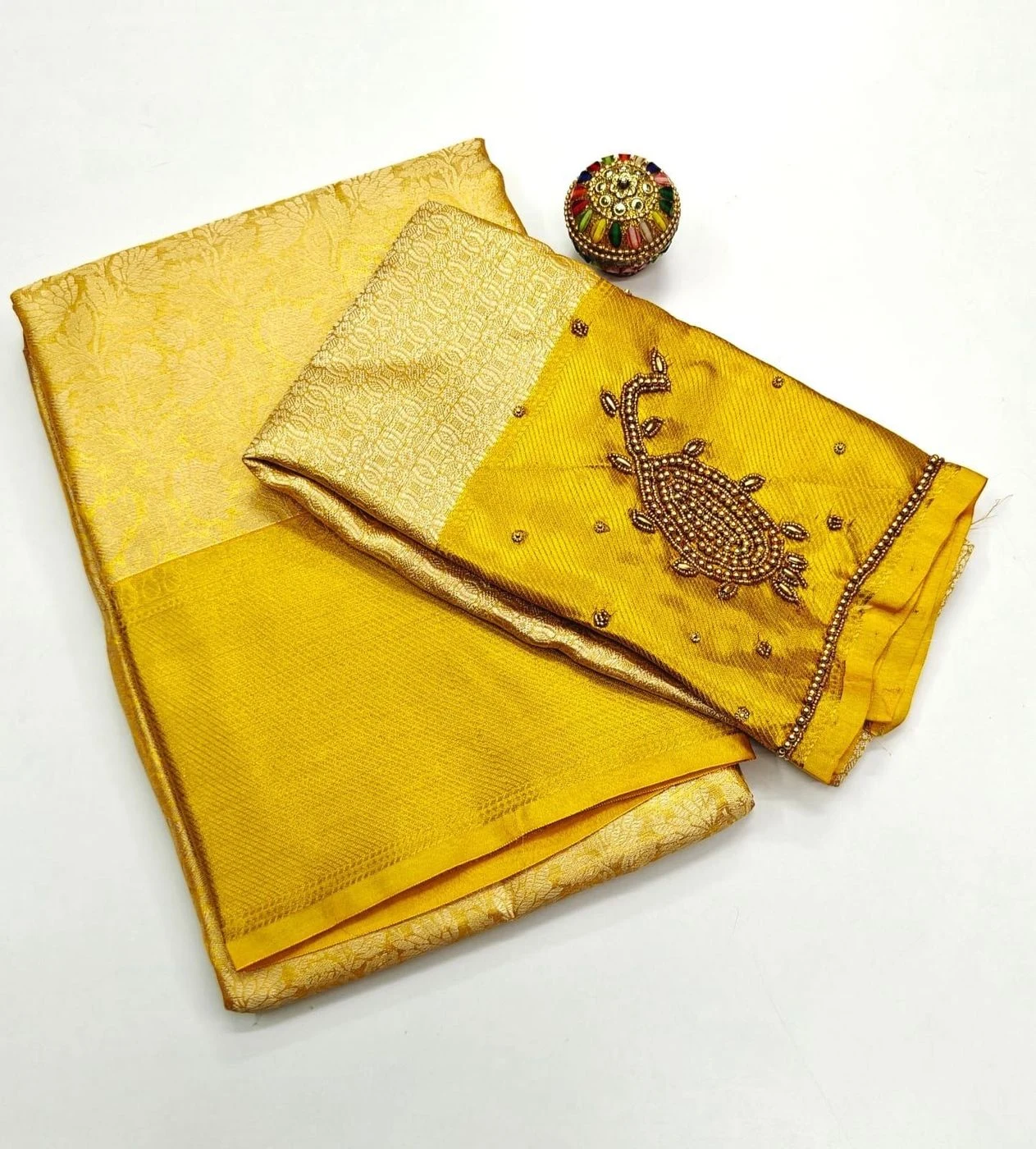 Nita Ambani Style Designer Saree 3
