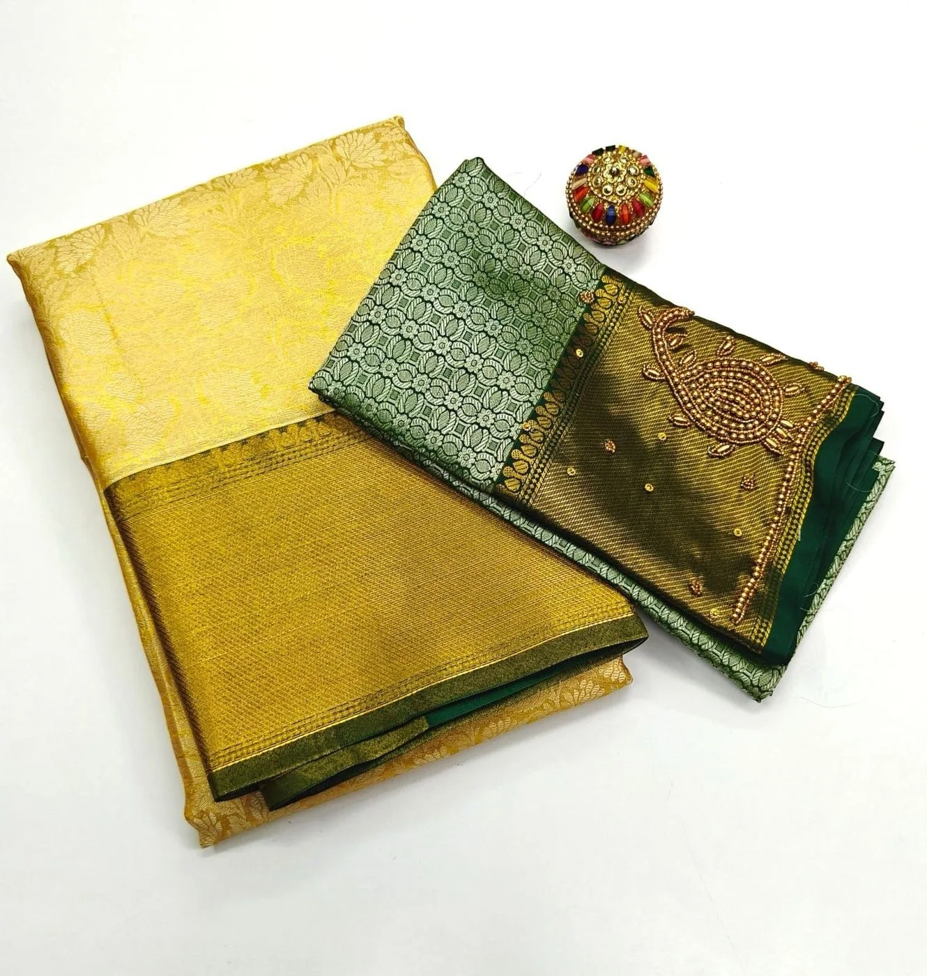 Nita Ambani Style Designer Saree 7