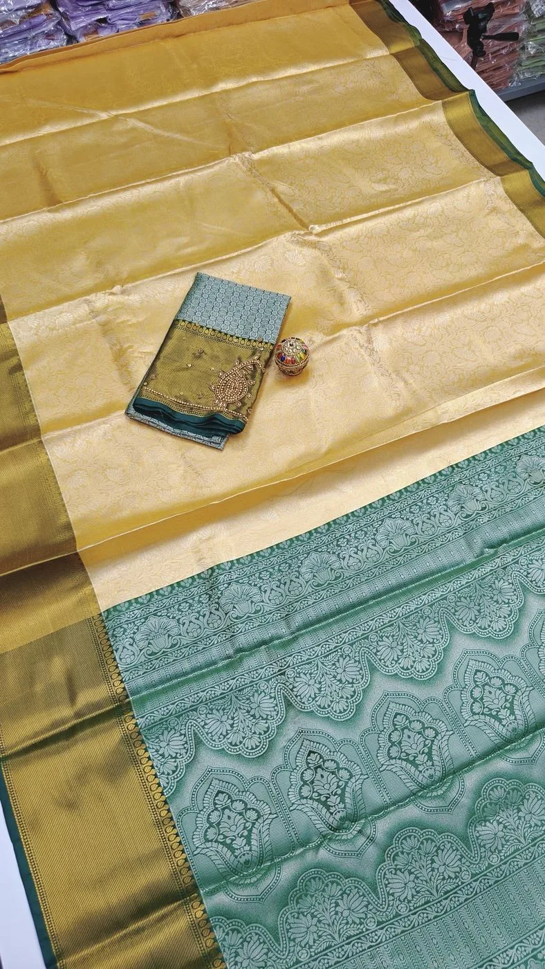 Nita Ambani Style Designer Saree 8