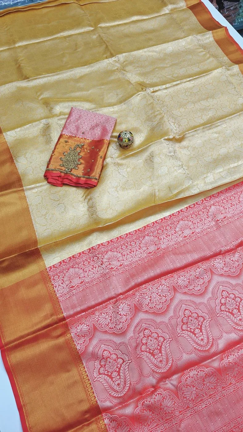 Nita Ambani Style Designer Saree 10