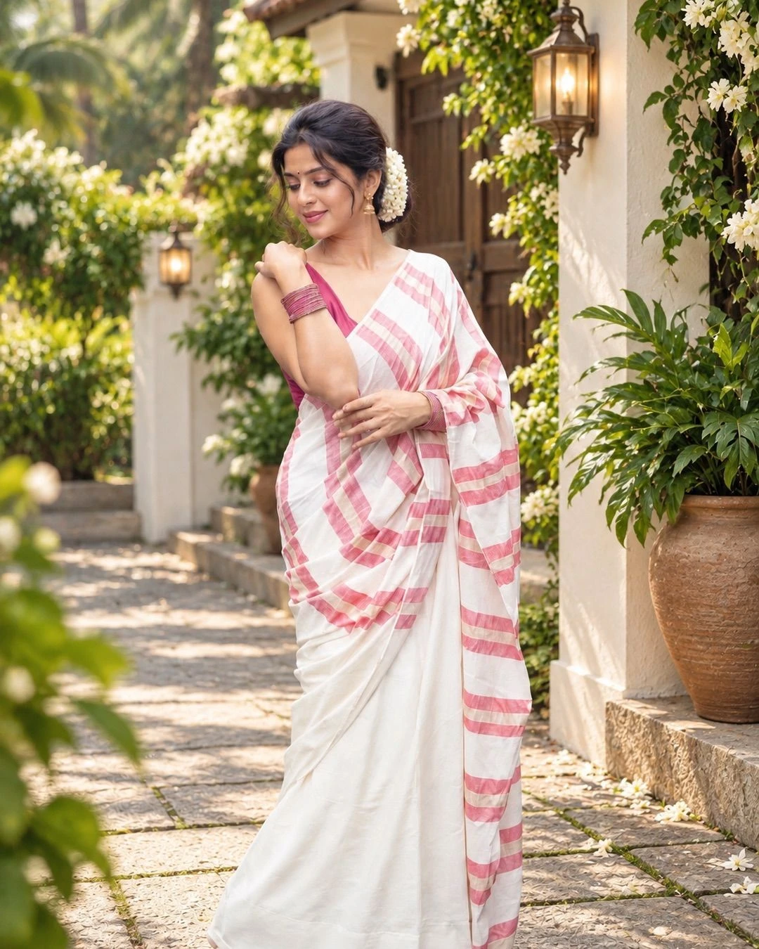 Sarva Stripes – Mulloth Stripes Saree 1