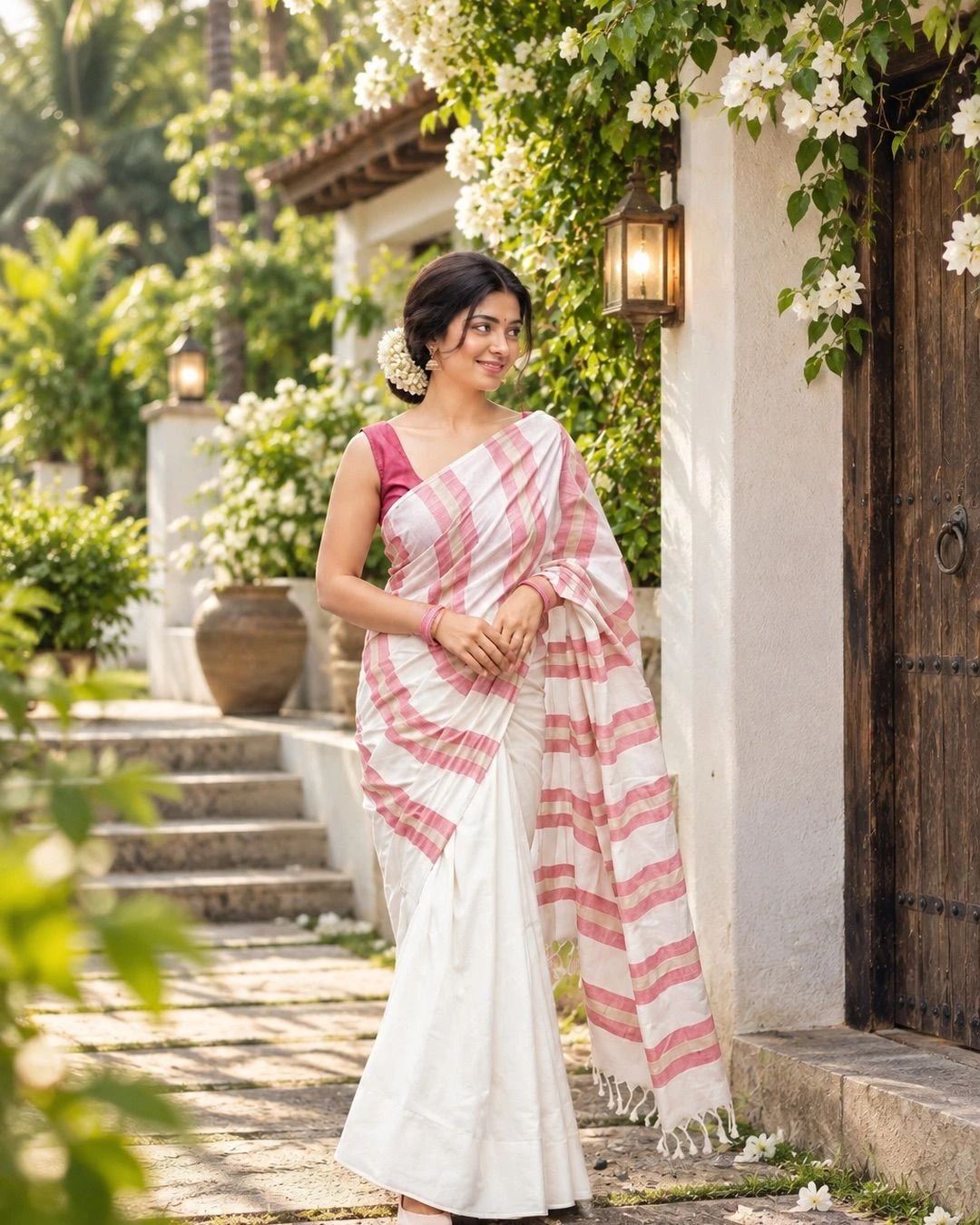 Sarva Stripes – Mulloth Stripes Saree 2