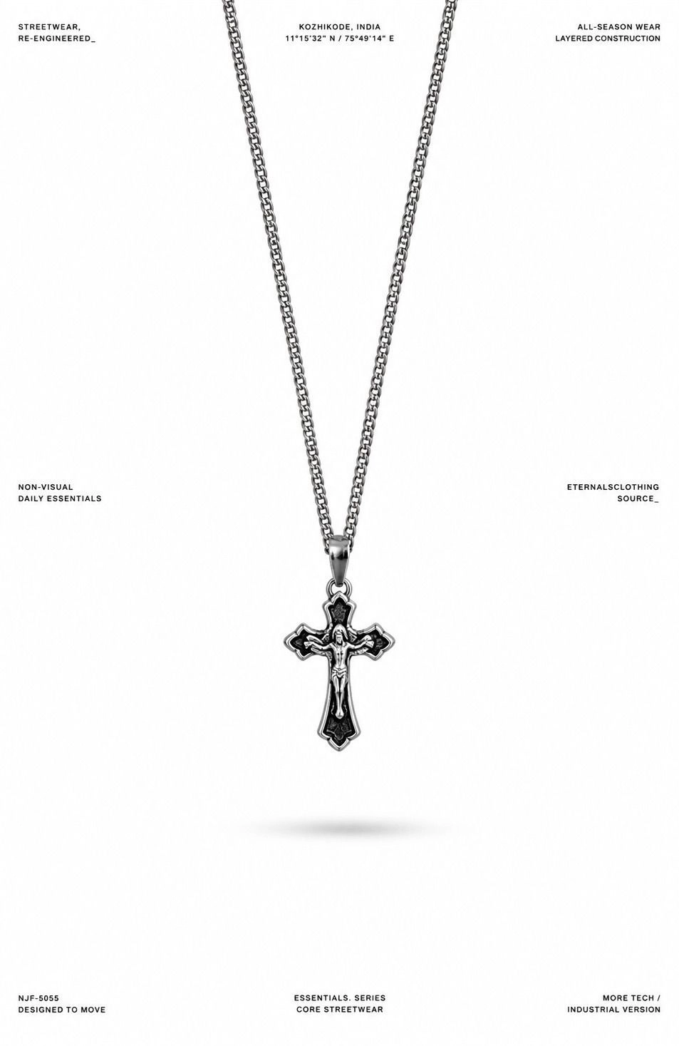 Faith Cross Pendant Necklace