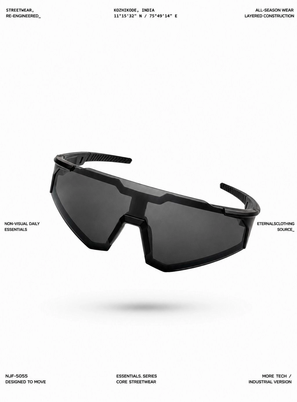 Sports Sunglass ( Smoke )
