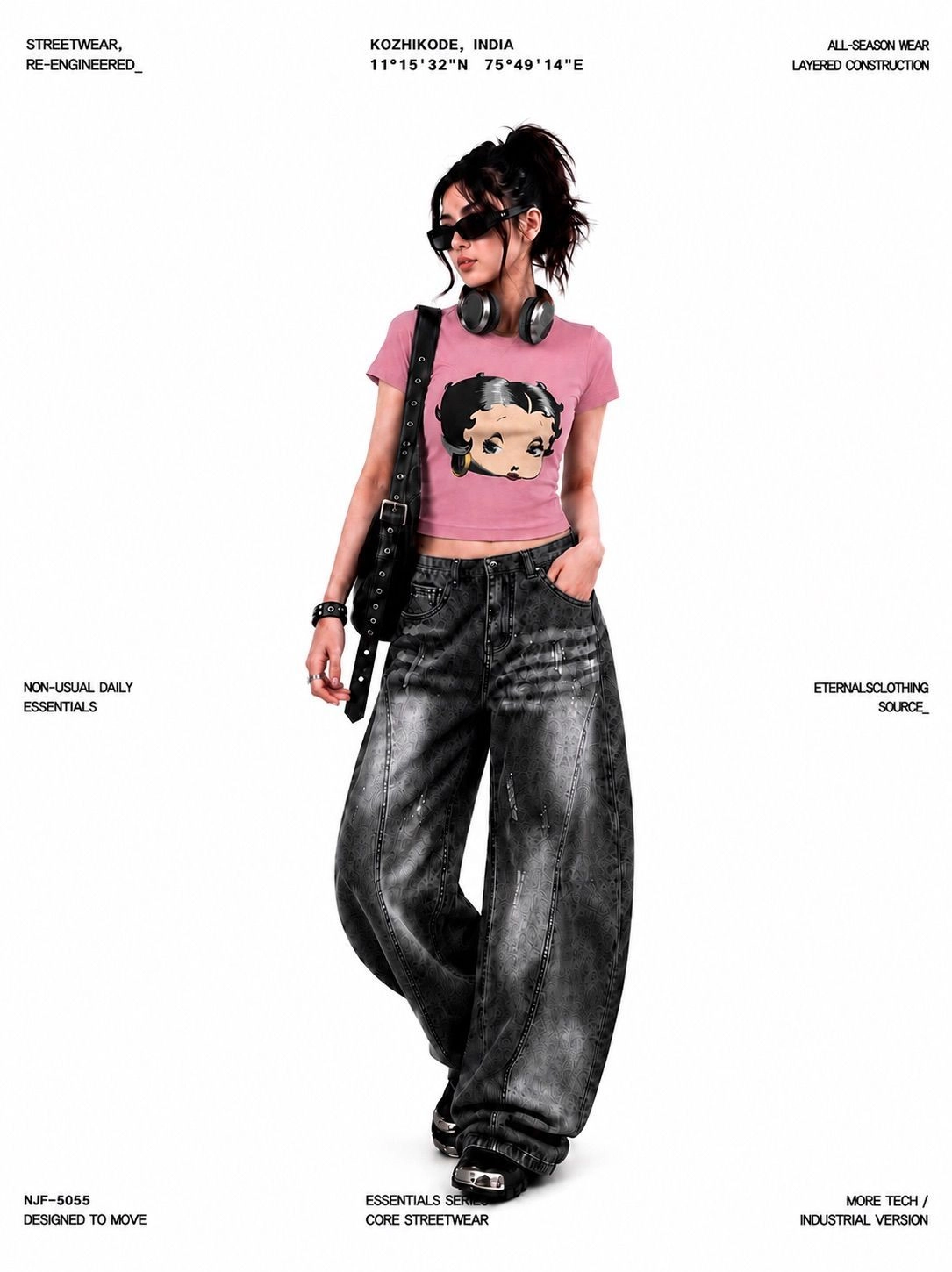 Betty Boop Crop Top