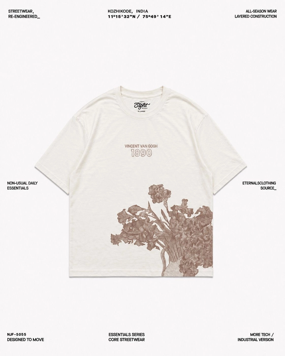 Vincent Van Gogh 1890 Tee