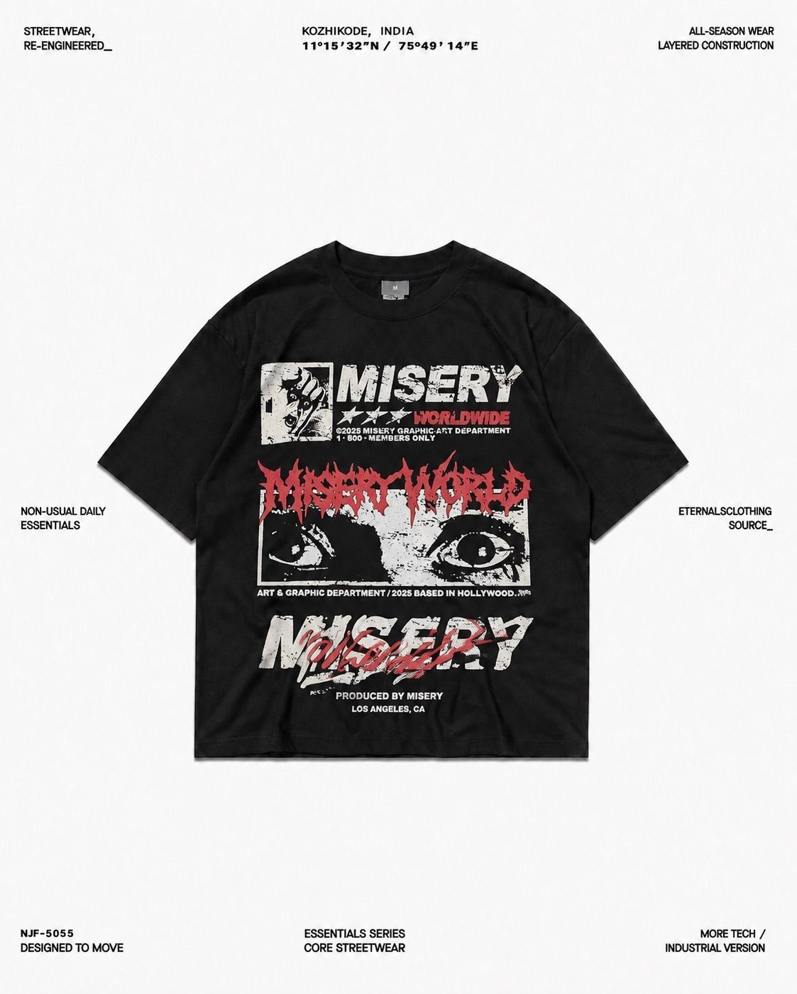 Misery World Wide Tee