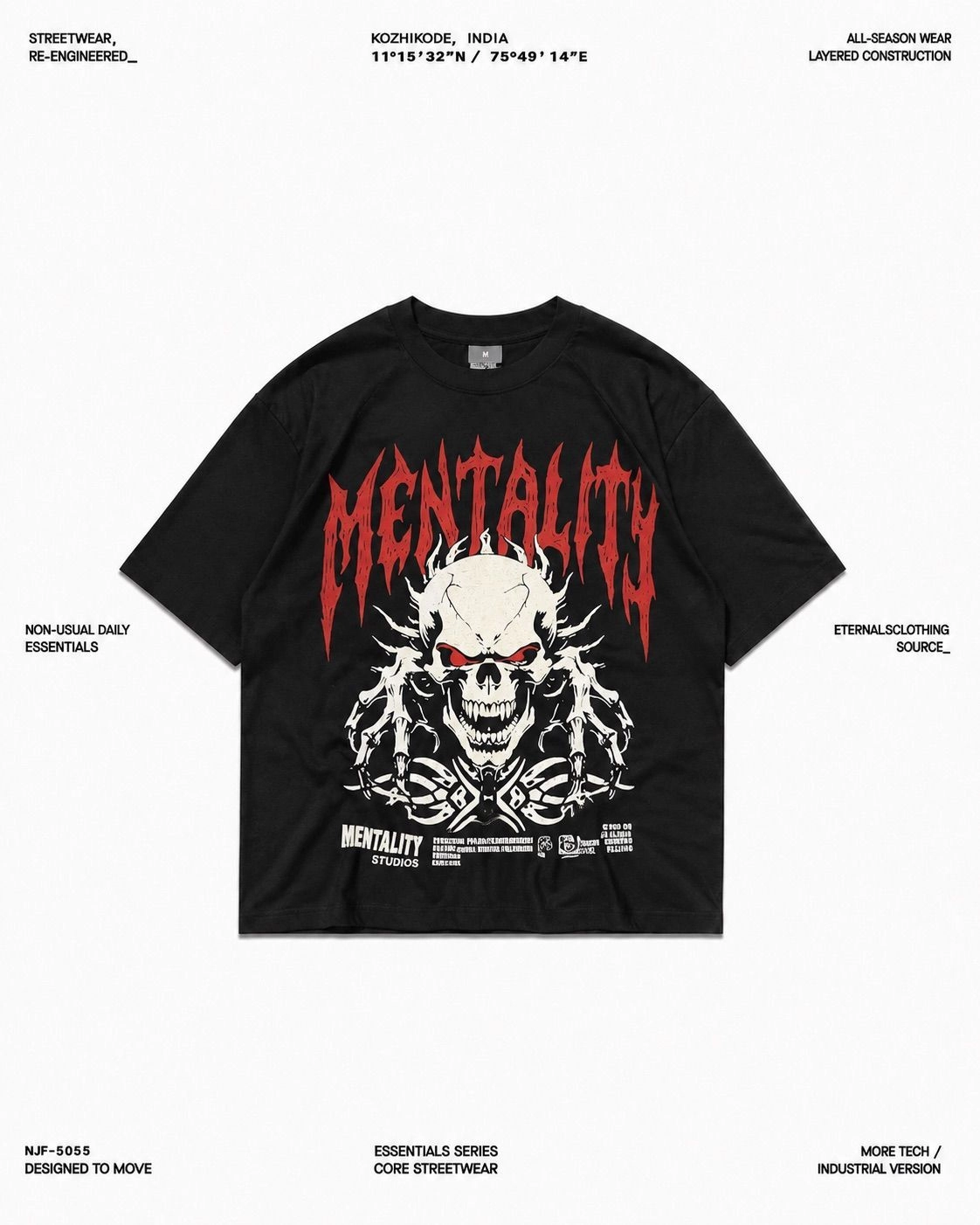 Mentality Gothic Tee