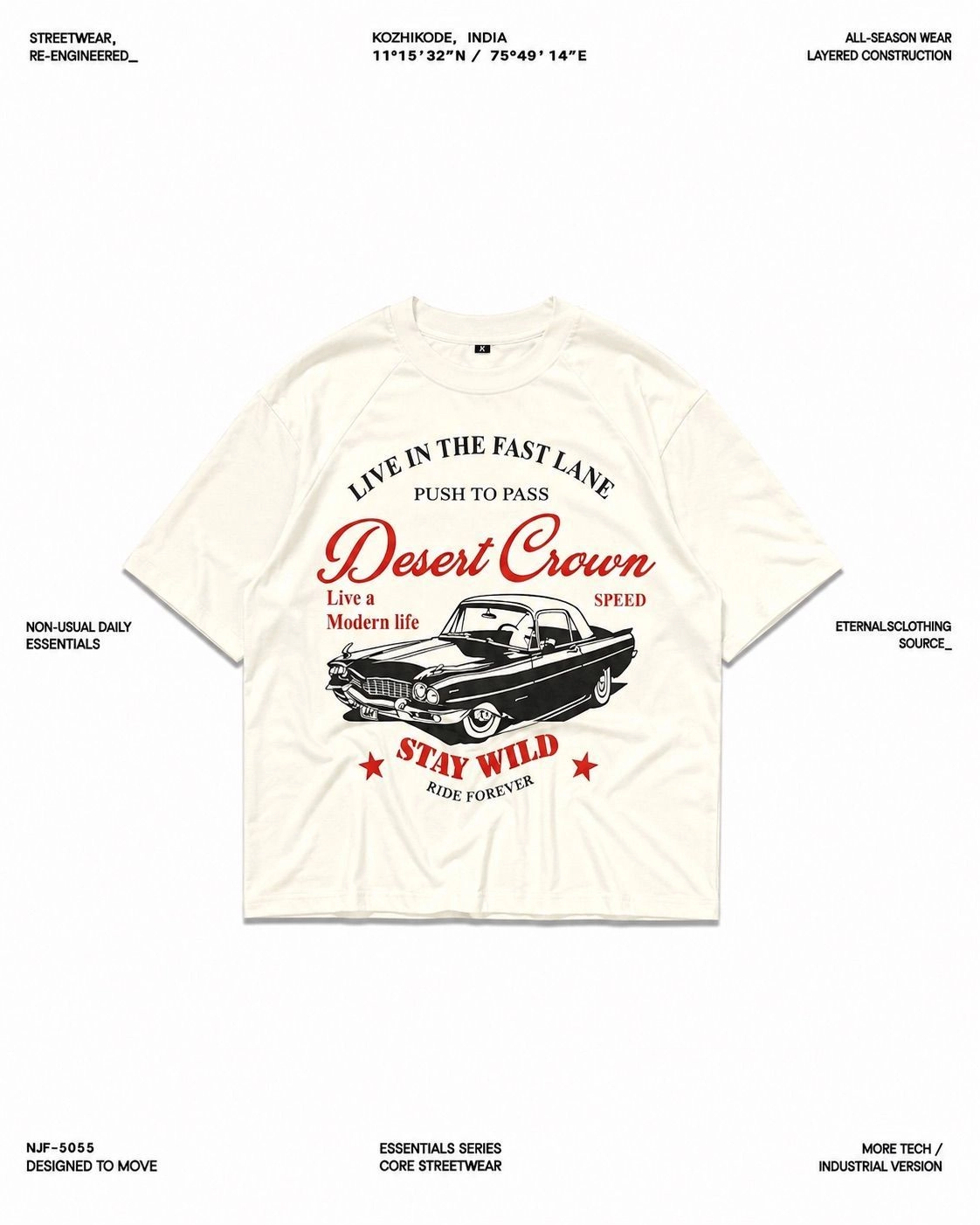 Desert Crown Vintage Tee