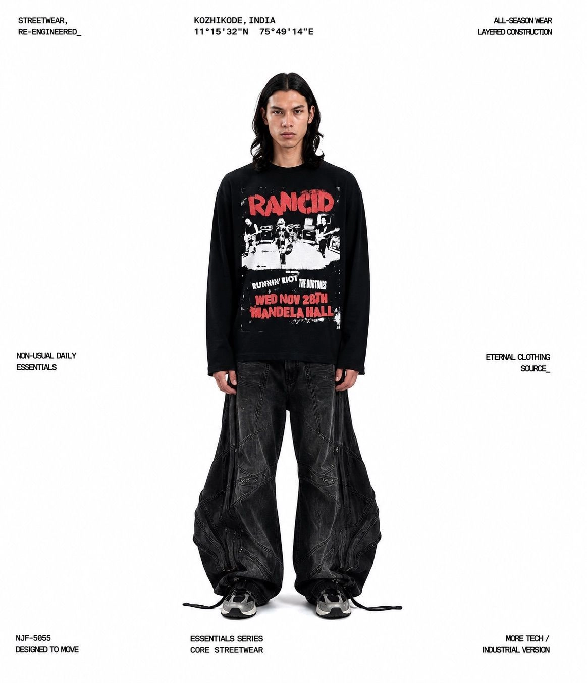 Rancid Concert Long Sleeve