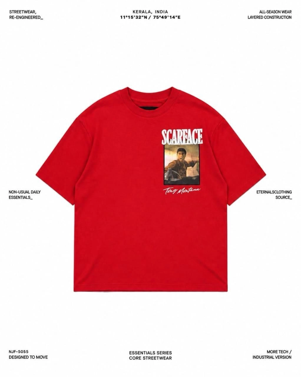 Scarface Red Archive Tee 1
