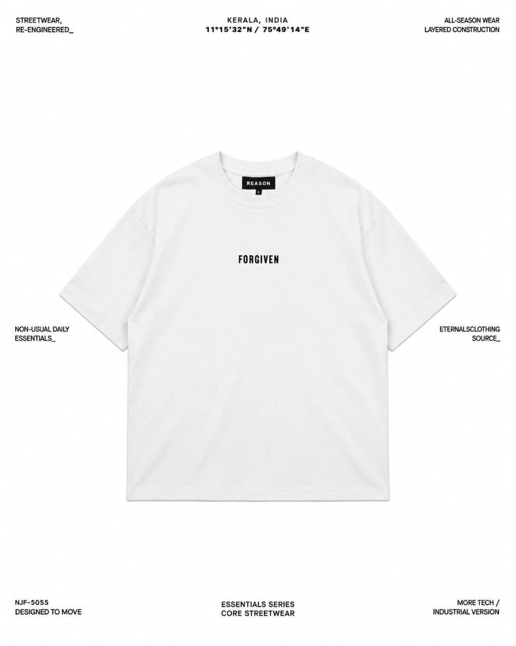Forgiven Essential Tee( Boxy ) 1