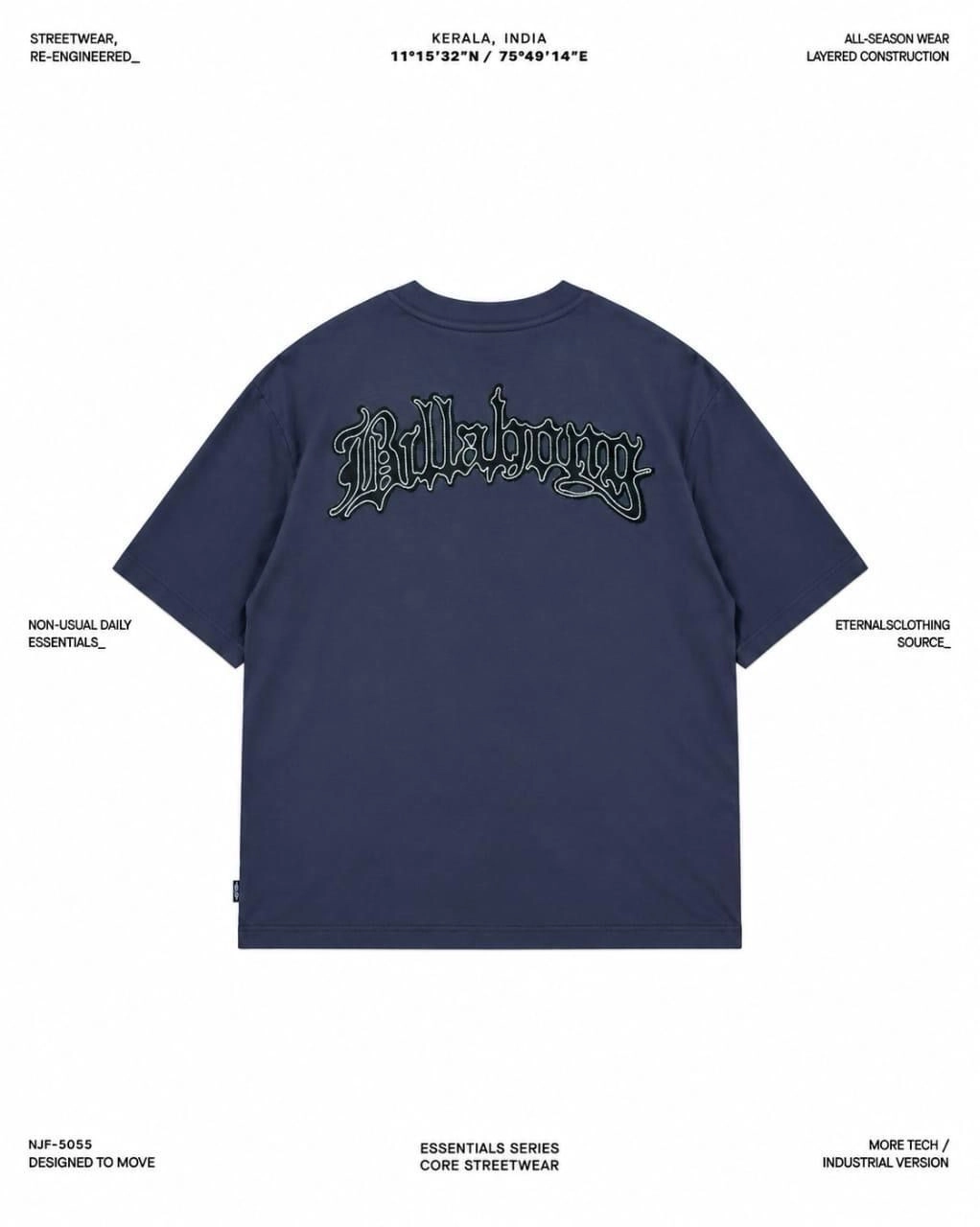 Midnight Vintage Tee ( Back Print )