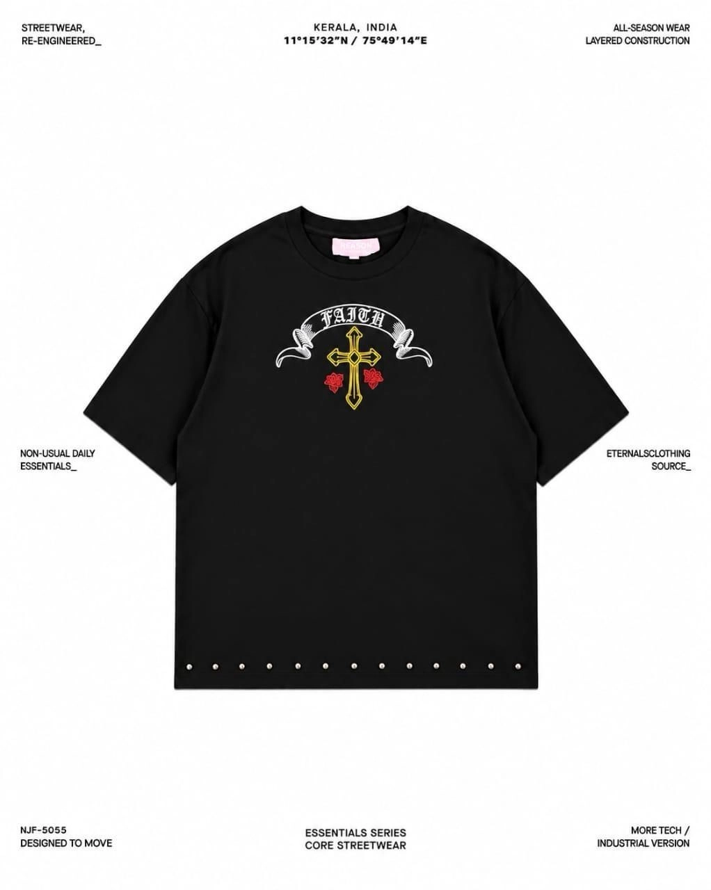 Faith Cross Tee ( Front And Back ) 1