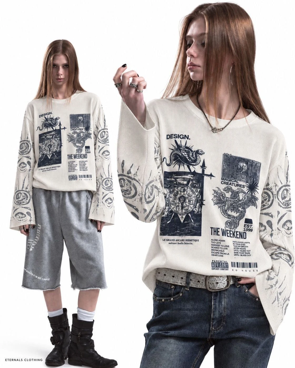 Arcane Weekend Waffle Long Sleeve