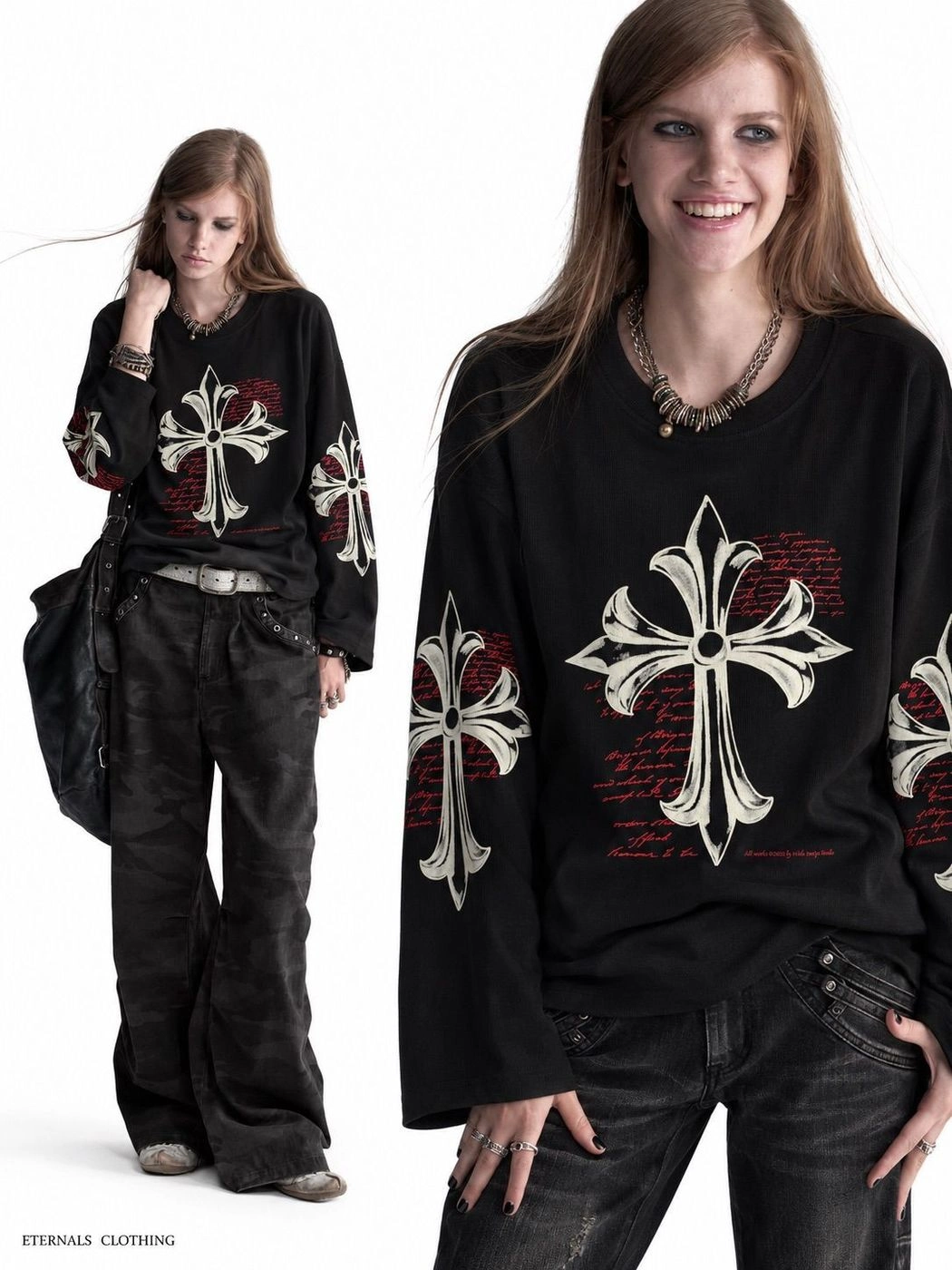 Chrome Heart Waffle Long Sleeve