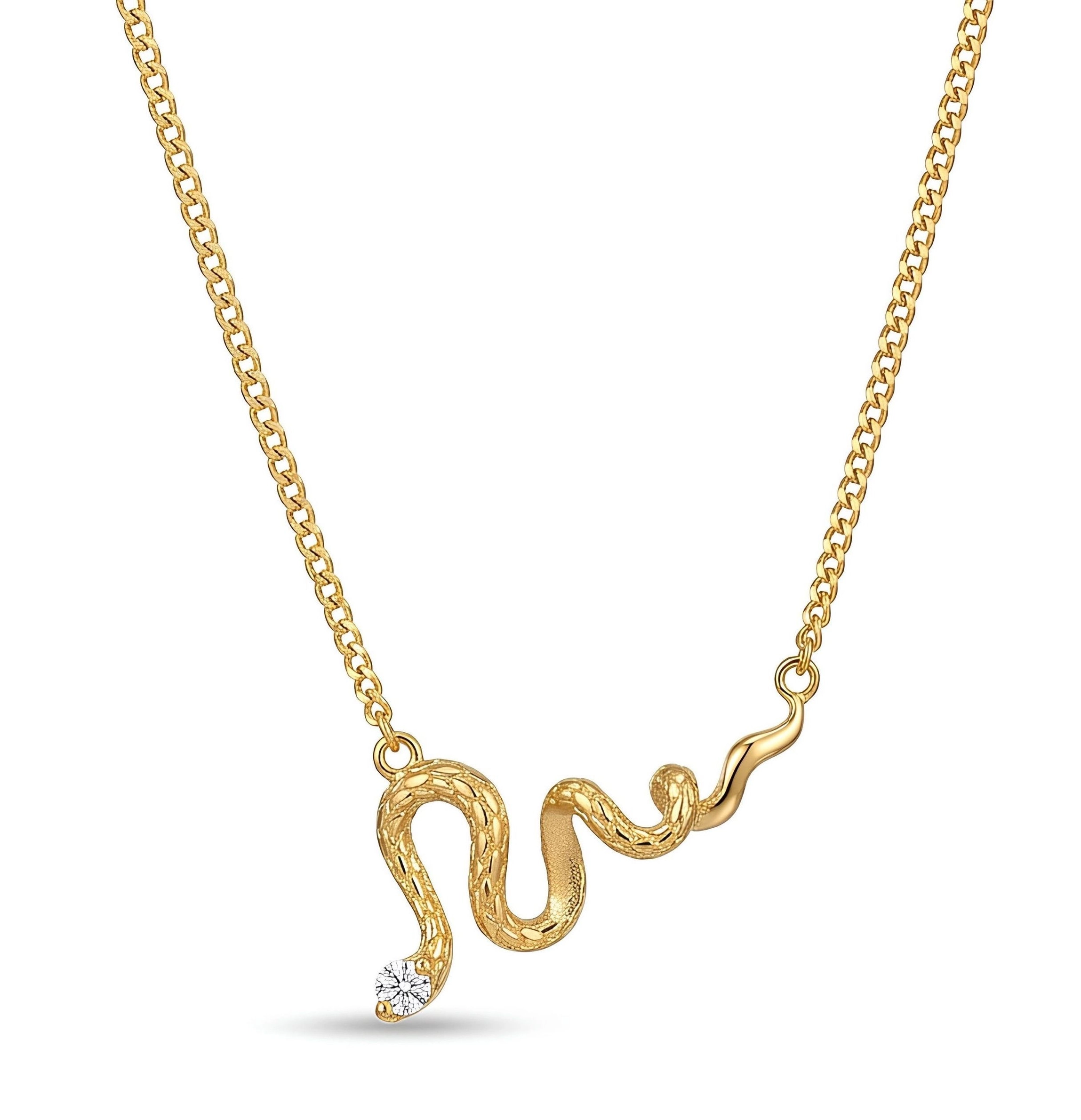 SERPENTINE CHARM NECKLACE 1