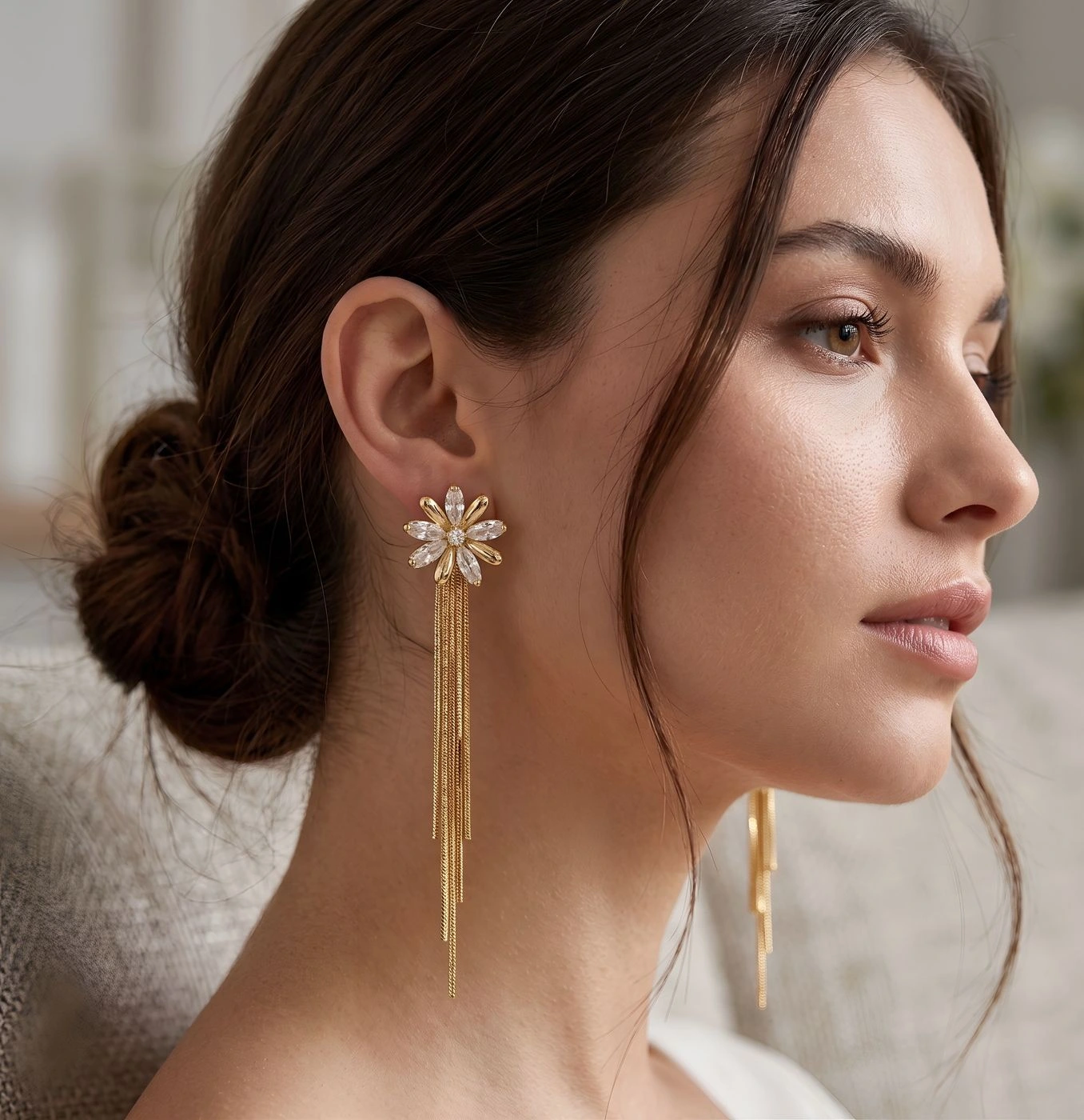 SOLSTICE CASCADE DROP EARINGS