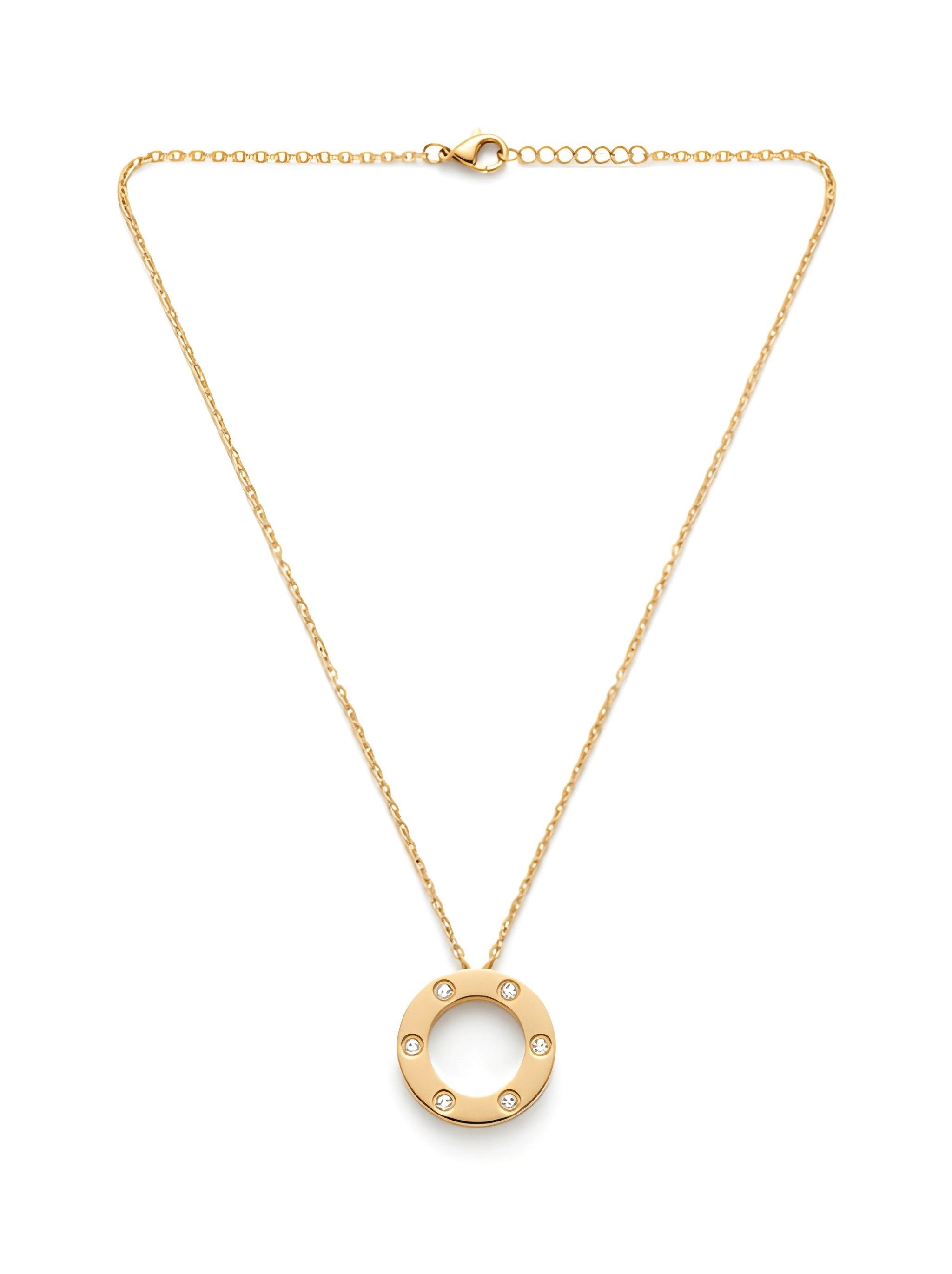 SCREW-MOTIF PAVÉ CIRCLE 1