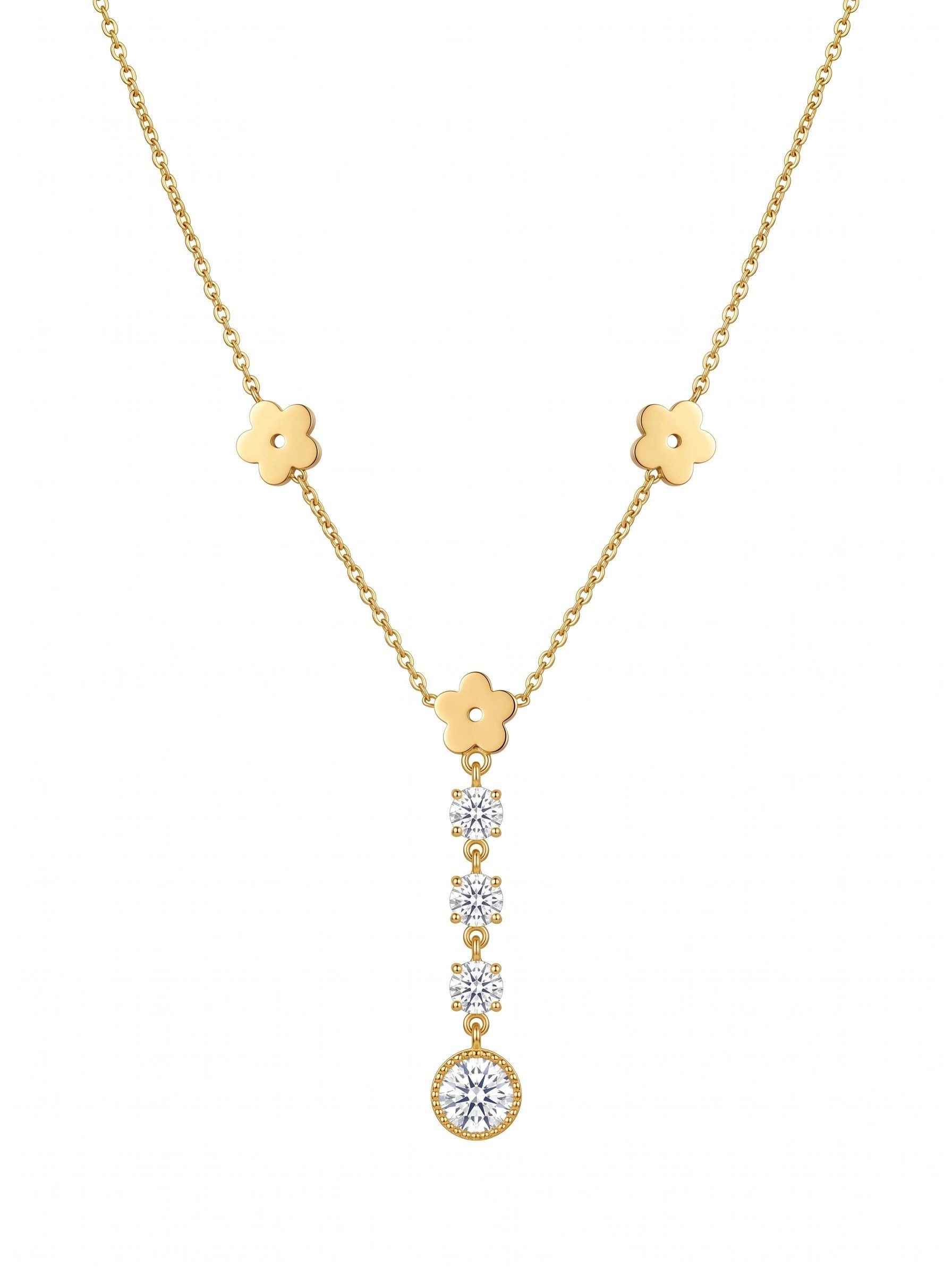 BLOSSOM CASCADE CHAIN PENDANT 1