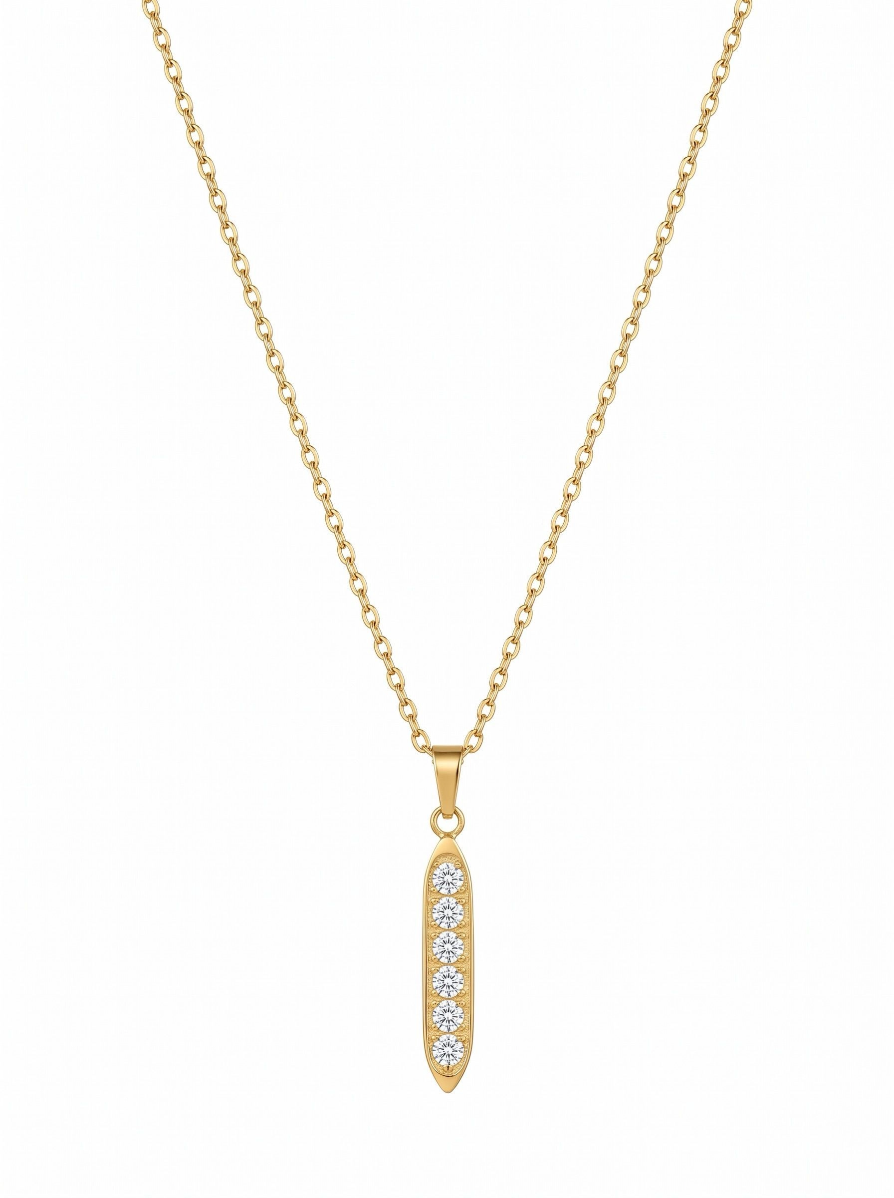 SOLSTICE BAR CHAIN PENDANT 1