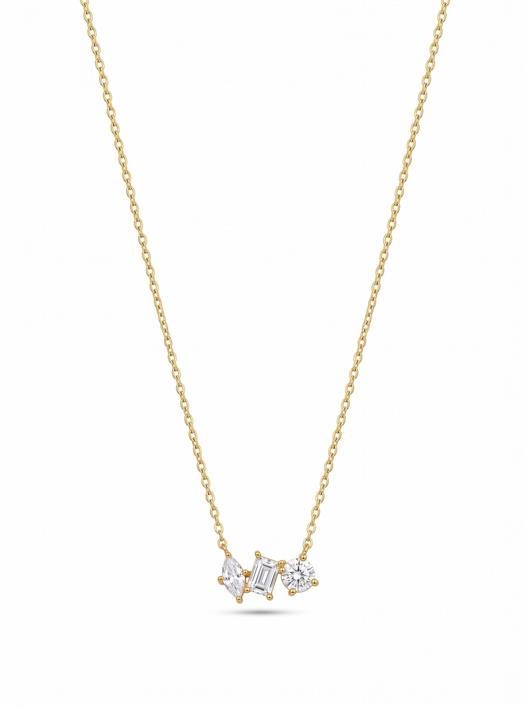 HARMONIE TRIAD CHAIN PENDANT 1