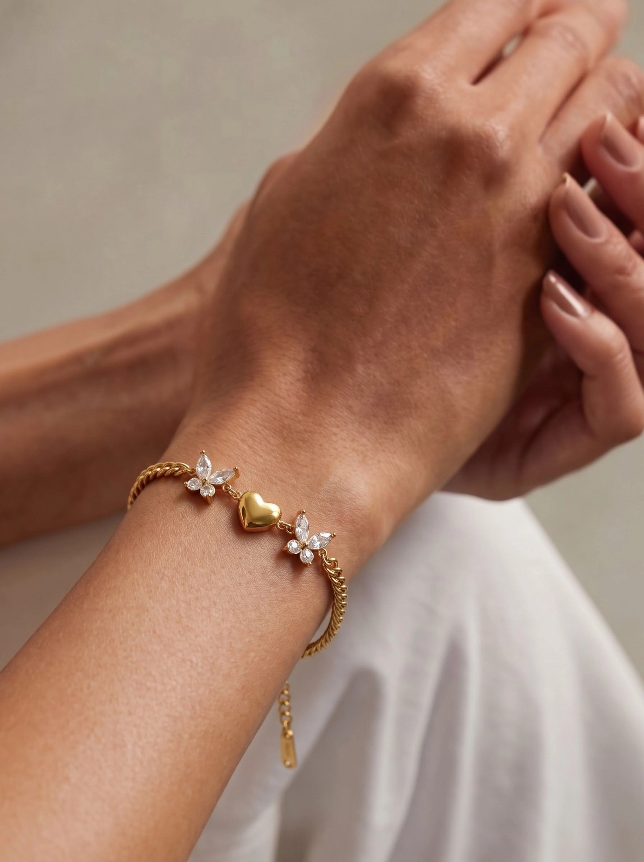 AMARANTE HEART & WINGS BRACELET 2