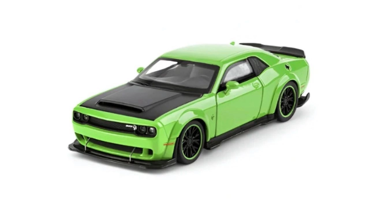 Dodge Challenger Hellcat Green 1