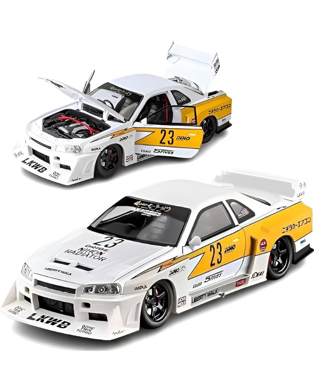 Nissan Skyline GTR - R34 LWBK WHITE