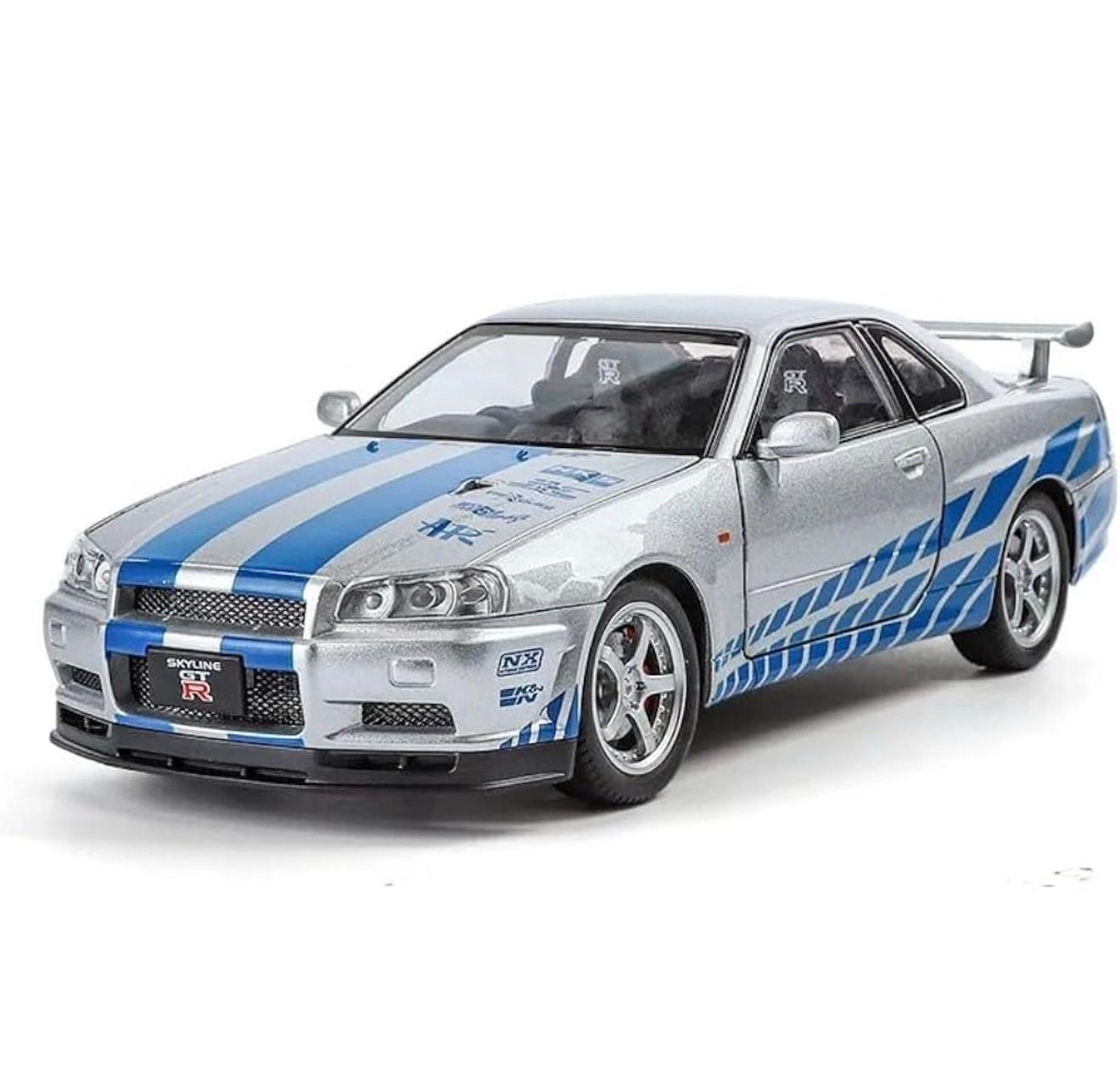 Nissan Skyline GTR R34 Paul Walker Edition - Silver 1