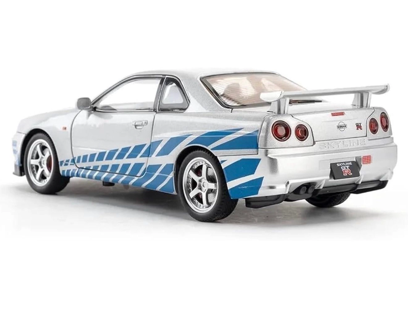 Nissan Skyline GTR R34 Paul Walker Edition - Silver 2