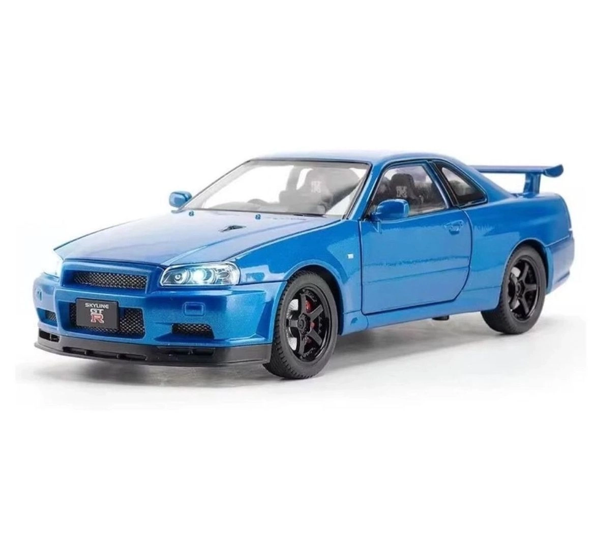 Nissan Skyline GTR - R34 BLUE 1