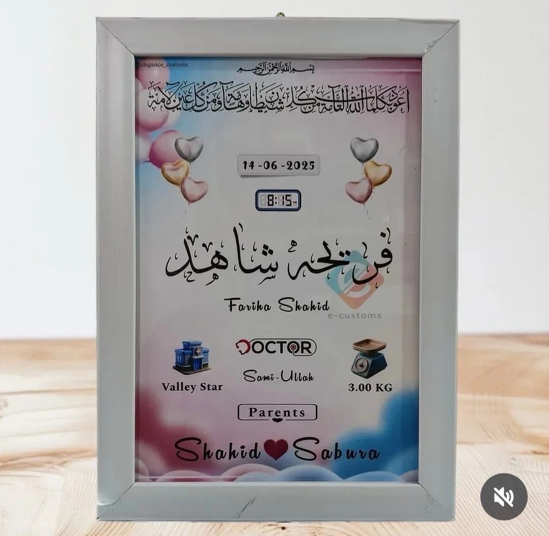 Personalized Birthday Photo Frame 2