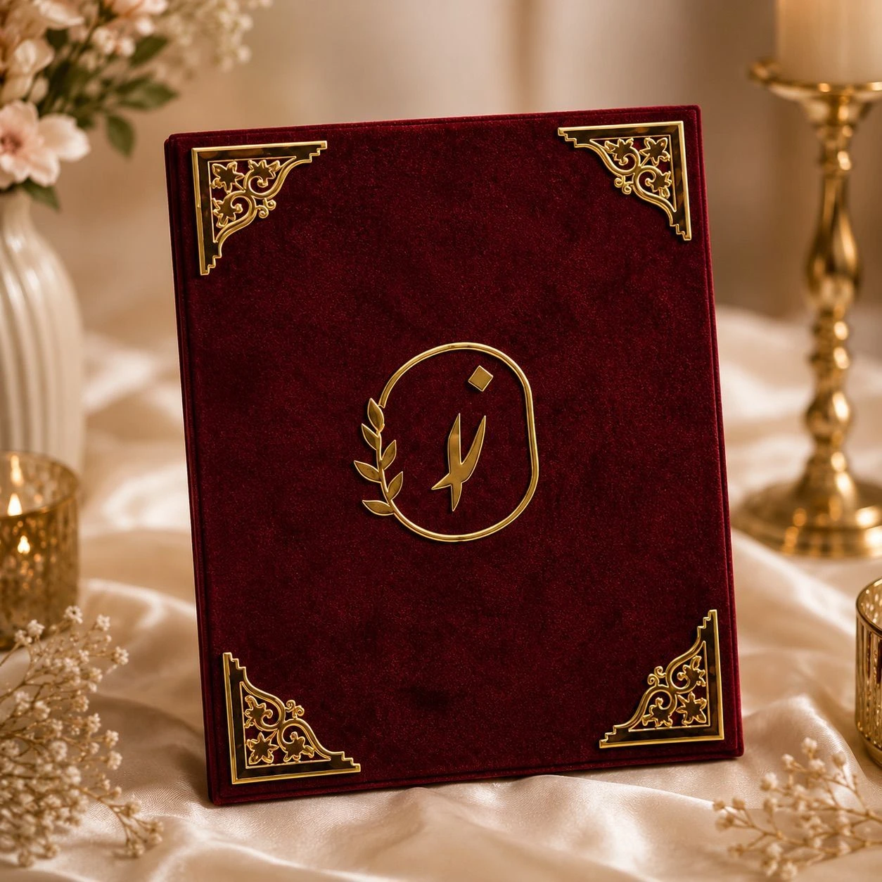 Premium Personalized Nikah Nama / Wedding Keepsake 2