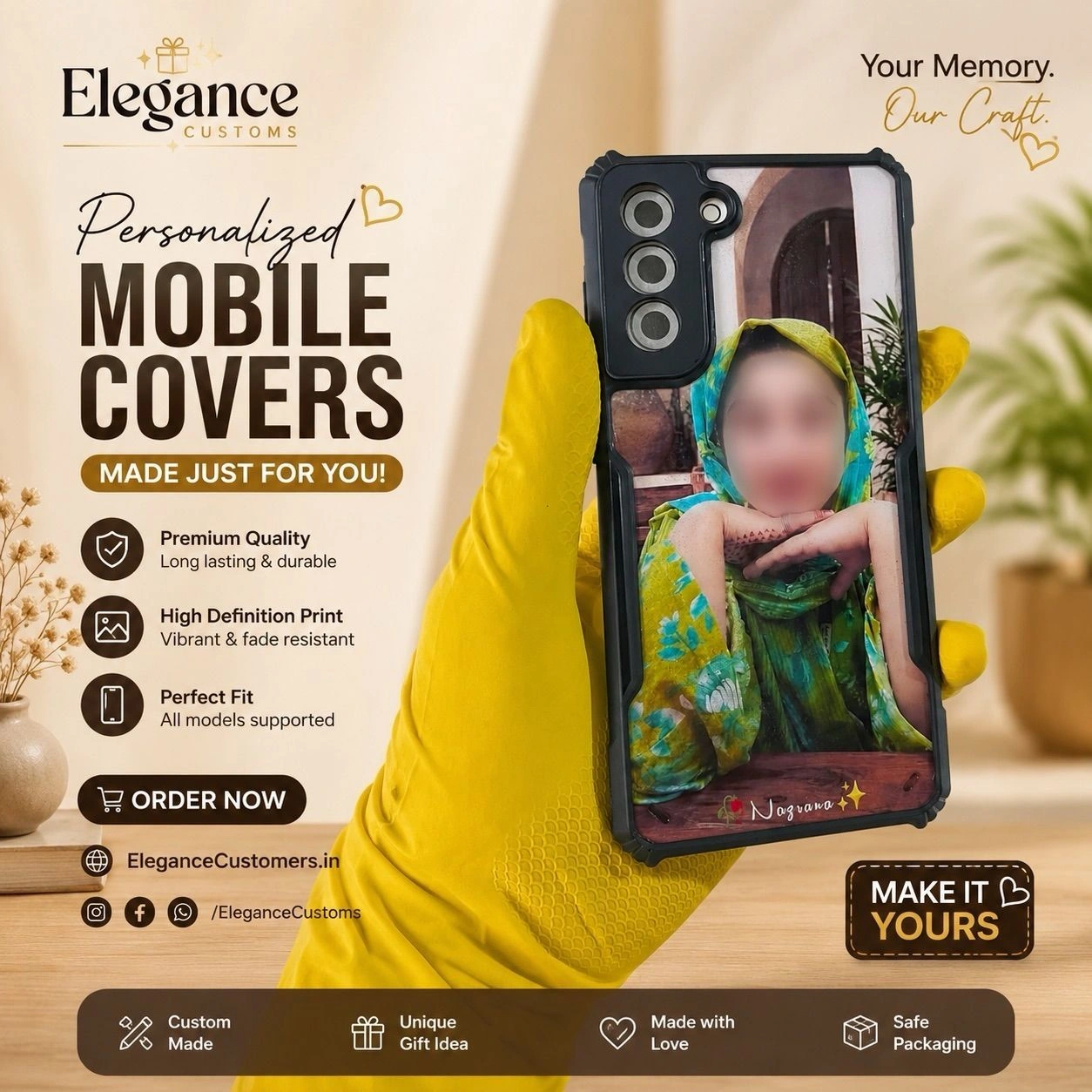 Premium Custom Photo Phone Case 2