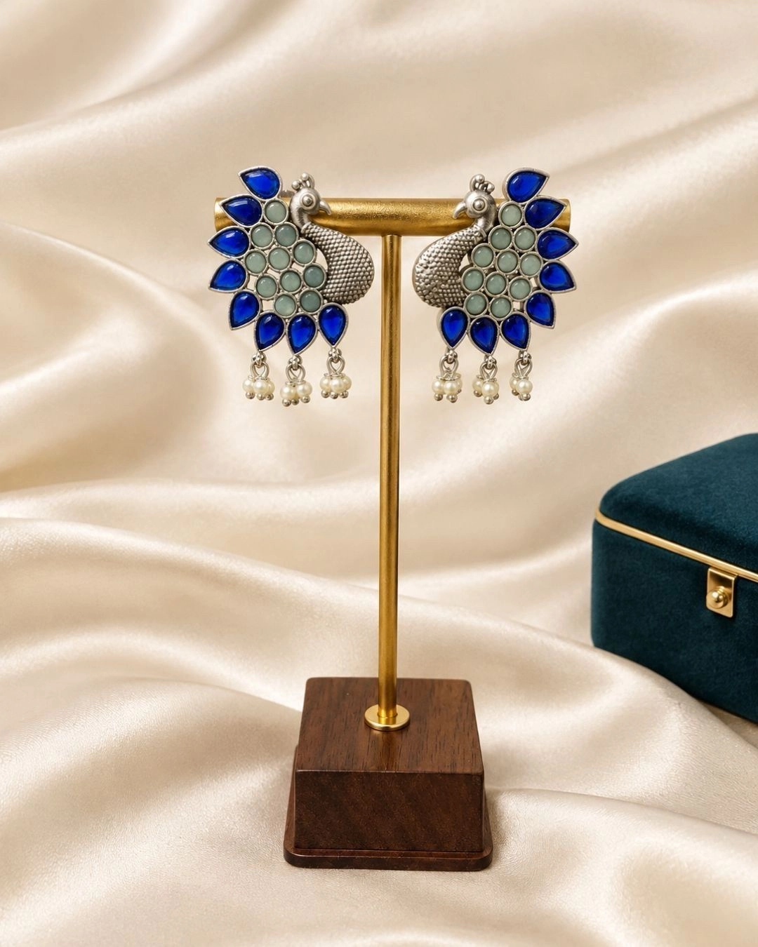 Aurelia Peacock- Stud Earrings 1