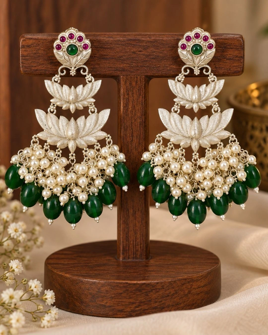 Haritha Hasini - Chandelier Earrings 1